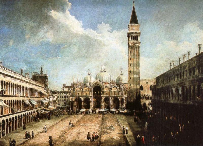 charles de brosses Piazza San Marco in Venice Norge oil painting art